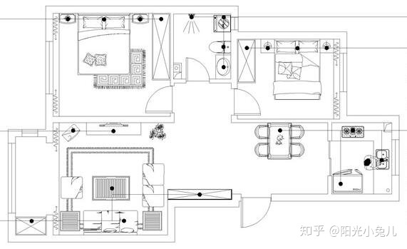 三室兩廳裝修樣板間！92平現(xiàn)代輕奢風(fēng)格，清新雅致彰顯品質(zhì)生活